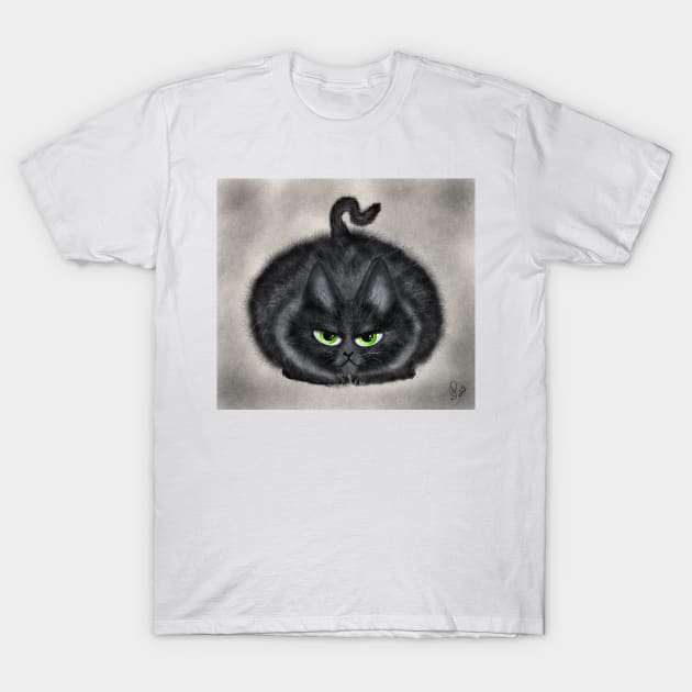 Grumpster Cat T-Shirt by Handie